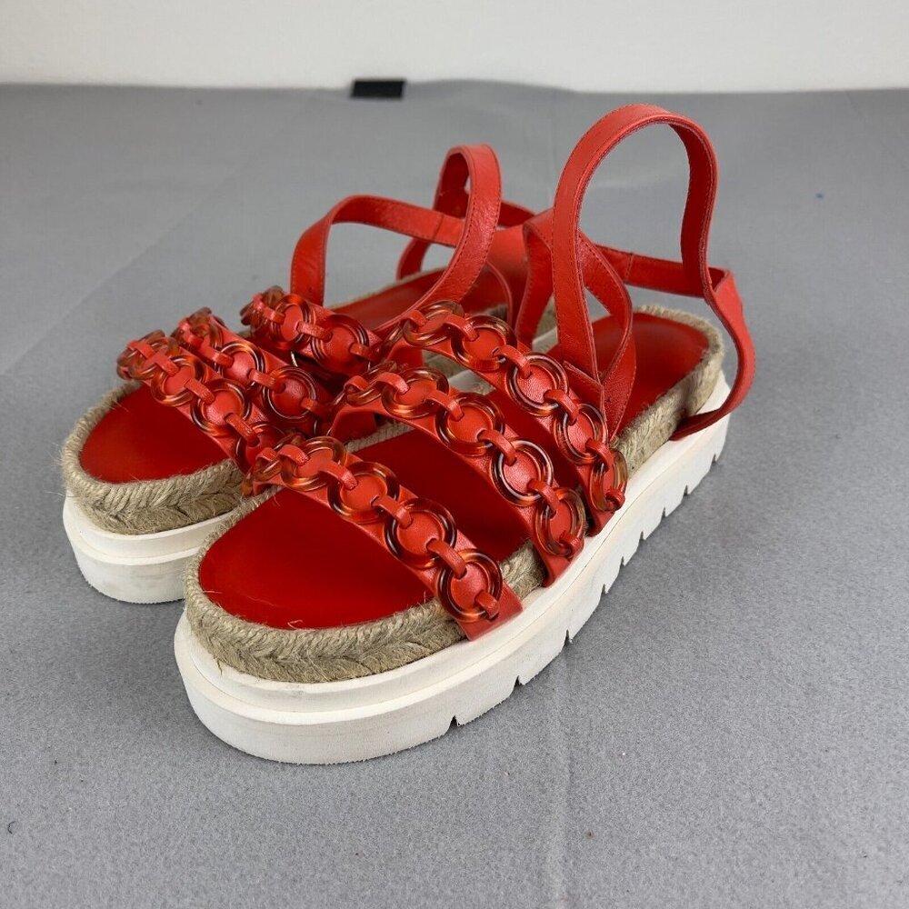 3.1 Phillip Lim "Yasmine" Cage Espadrille Sandals Size EU 38 US 7.5